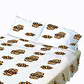 Oklahoma State Cowboys 100% Cotton Sateen Standard Pillowcase - White