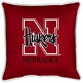 Nebraska Huskers Side Lines Toss Pillow