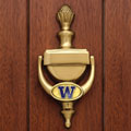 Washington Huskies NCAA College Brass Door Knocker