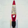 Wisconsin Badgers NCAA College Motion Lava Nightlight