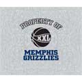 Memphis Grizzlies 58" x 48" "Property Of" Blanket / Throw