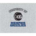 Memphis Grizzlies 58" x 48" "Property Of" Blanket / Throw