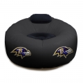 Baltimore Ravens NFL Vinyl Inflatable Chair w/ faux suede cushions