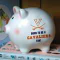 Virginia Cavaliers Cavs NCAA College Ceramic Piggy Bank