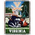 Virginia Cavaliers NCAA College "Home Field Advantage" 48"x 60" Tapestry Throw