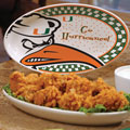 Miami Hurricanes UM NCAA College 12" Gameday Ceramic Oval Platter