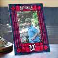 Washington Nationals MLB 9" x 6.5" Vertical Art-Glass Frame