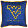 West Virginia Mountaineers Side Lines Toss Pillow