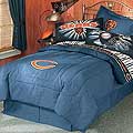 Chicago Bears Team Denim Queen Comforter / Sheet Set