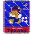 Houston Texans NFL Baby 36" x 46" Triple Woven Jacquard Throw