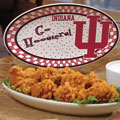 Indiana Hoosiers NCAA College 12" Gameday Ceramic Oval Platter