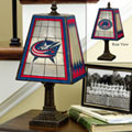 Columbus Blue Jackets NHL Art Glass Table Lamp