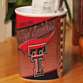 Texas Tech Red Raiders NCAA College Office Waste Basket