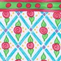 Amanda Gathered Bed Skirt - Trellis