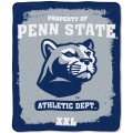 Penn State Nittany Lions College "Property of" 50" x 60" Micro Raschel Throw
