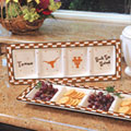 Texas Longhorns NCAA College Gameday Ceramic Relish Tray