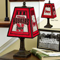 Nebraska Huskers NCAA College Art Glass Table Lamp