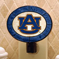 Auburn Tigers NCAA College Art Glass Nightlight