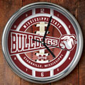 Mississippi State Bulldogs NCAA College 12" Chrome Wall Clock