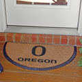 Oregon Ducks NCAA College Half Moon Outdoor Door Mat