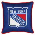New York Rangers Side Lines Toss Pillow
