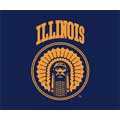 Illinois Illini 60" x 50" Classic Collection Blanket / Throw