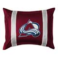 Colorado Avalanche Side Lines Pillow Sham