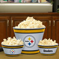 Pittsburgh Steelers NFL Melamine 3 Bowl Serving Set