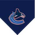 Vancouver Canucks 60" x 50" Team Fleece Blanket / Throw