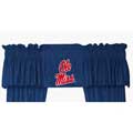 Mississippi Ole Miss Rebels Locker Room Window Valance