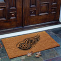 Detroit Redwings NHL Rectangular Outdoor Flocked Door Mat