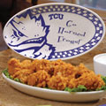 Texas Christian Horned Frogs NCAA College 12" Gameday Ceramic Oval Platter