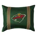 Minnesota Wild Side Lines Pillow Sham