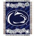 Penn State Nittany Lions NCAA College Baby 36" x 46" Triple Woven Jacquard Throw