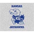Kansas Jayhawks 58" x 48" "Property Of" Blanket / Throw
