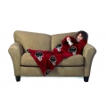 Atlanta Falcons NFL Juvenile Fleece Comfy Throw