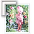 Rosie - Contemporary mount print with beveled edge