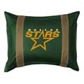 Dallas Stars Side Lines Pillow Sham