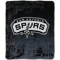 San Antonio Spurs NBA Micro Raschel Blanket 50" x 60"