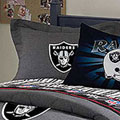 Oakland Raiders NFL Team Denim Pillow Sham