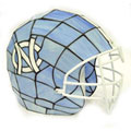 NCAA North Carolina Tarheels Stained Glass Football Helmet Lamp