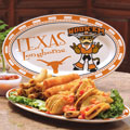 Texas Longhorns NCAA College 12" Ceramic Oval Platter