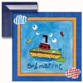 Go Man Go - Submarine - Framed Print