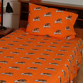 Oregon State Beavers 100% Cotton Sateen Full Sheet Set