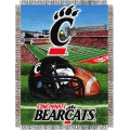 Cincinnati Bearcats NCAA College "Home Field Advantage" 48"x 60" Tapestry Throw