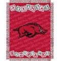 Arkansas Razorbacks NCAA College Baby 36" x 46" Triple Woven Jacquard Throw