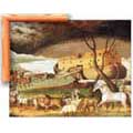 Noah Ark (Hicks) N/A - Framed Canvas