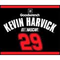 #29 Kevin Harvick 30" x 40" Lil' RaceWrap Collection Blanket / Throw