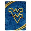 West Virginia Mountaineers College "Force" 60" x 80" Super Plush Throw