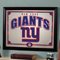 New York Giants NFL Framed Glass Mirror